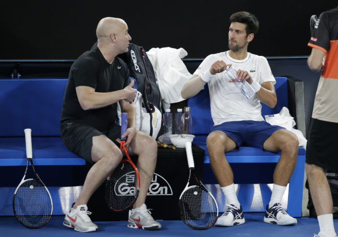 Andre Agasi, Novak Đoković