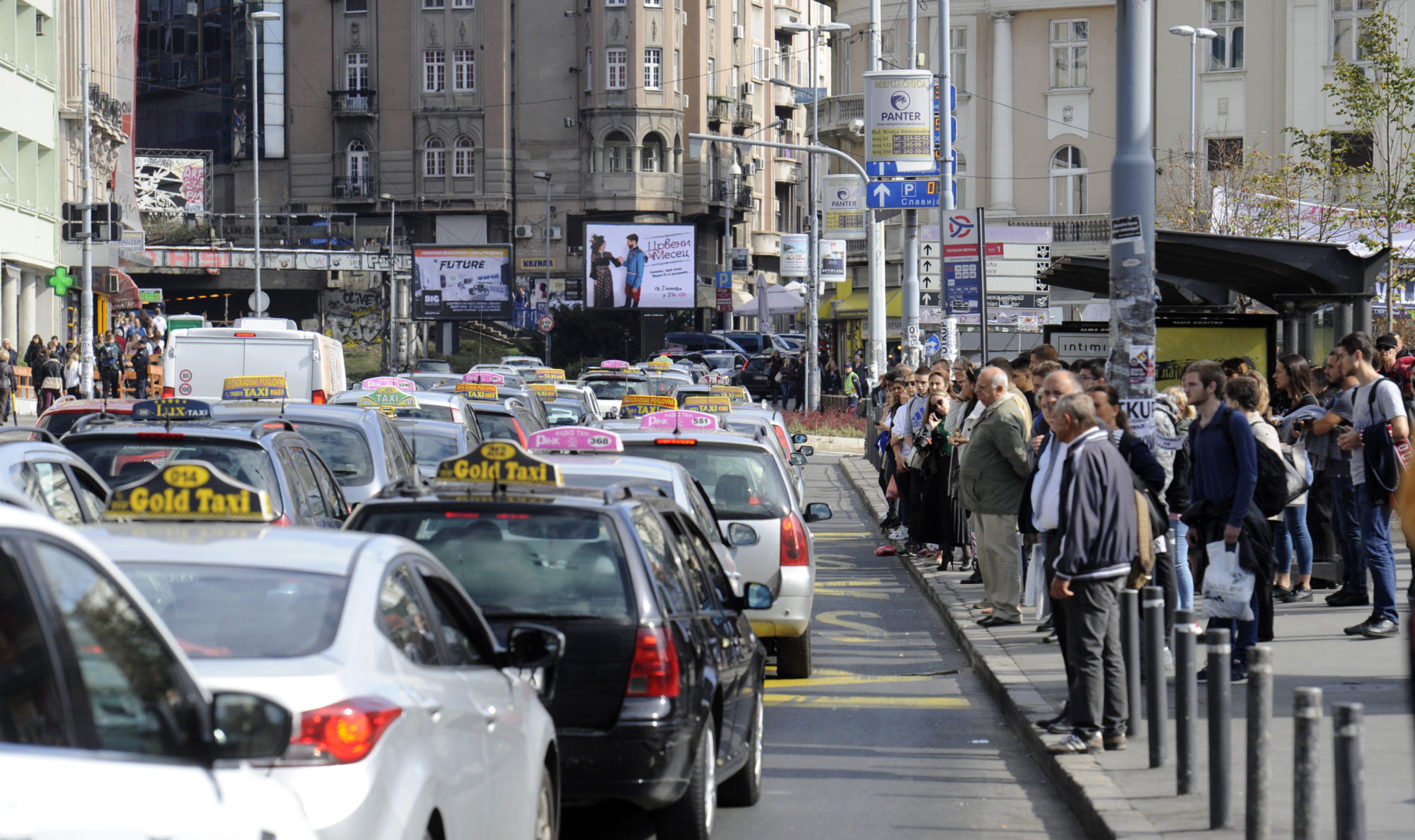 Ovo je trasa kojom će se kretati taksisti na protestu u ponedeljak