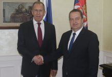 Lavrov i Dačić razgovarali o situaciji na Balkanu