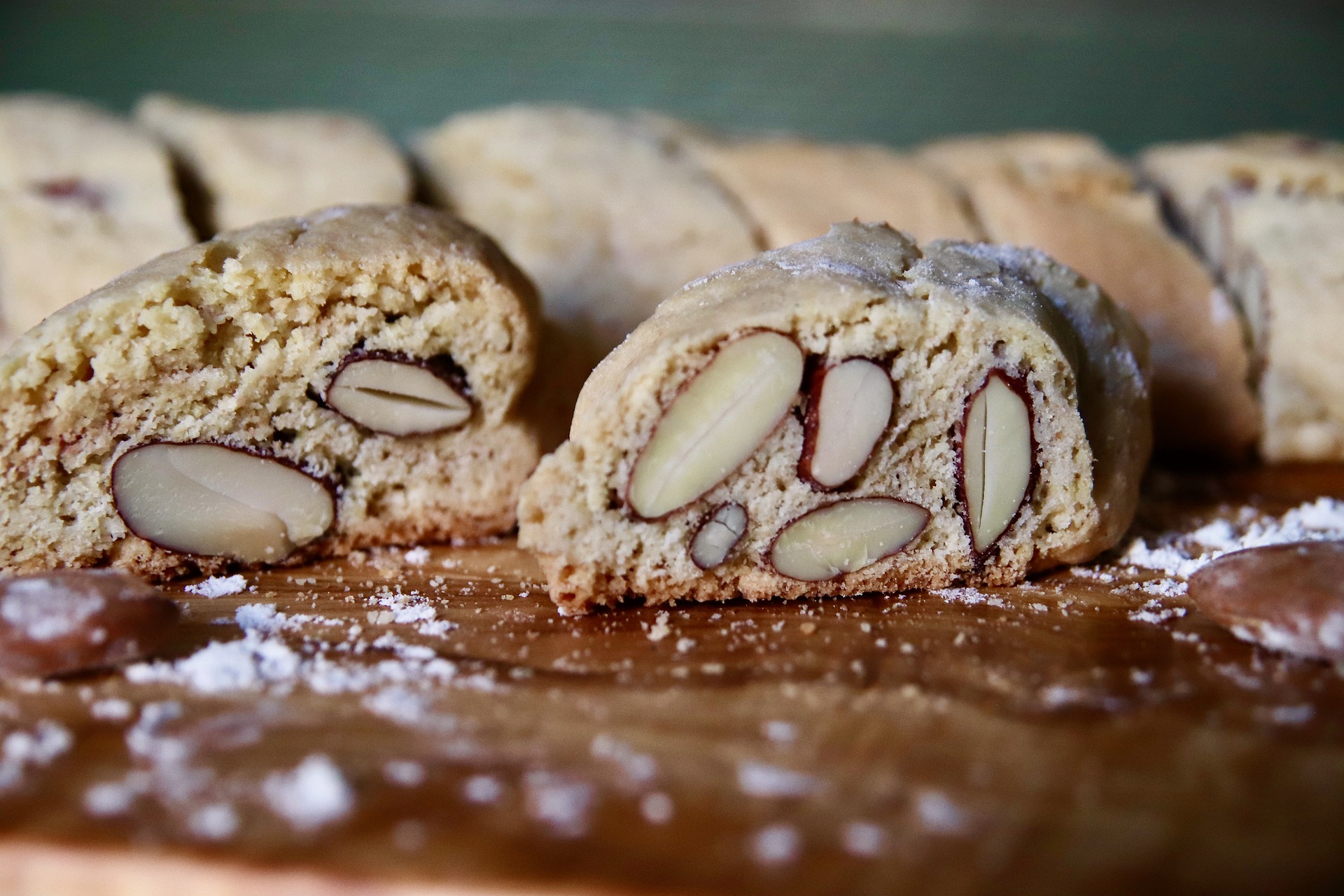 Cantuccini – Torta dura italiana con mandorle