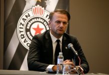 Ostoja Mijailović nije na utakmici Partizana