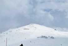 Martovsko skijanje na 110 cm snega