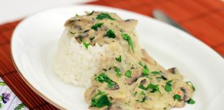 Aromatični pilav sa spanaćem i leblebijama