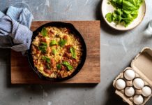 Napravite vegansku fritatu koja je kremasta, sočna i puna boja