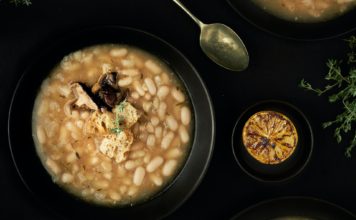 Recept za posni kremasti beli pasulj iz jednog tiganja