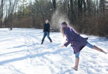 Prvi sneg u Kragujevcu