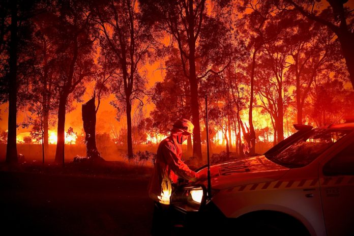 Bushfires in Western Australia