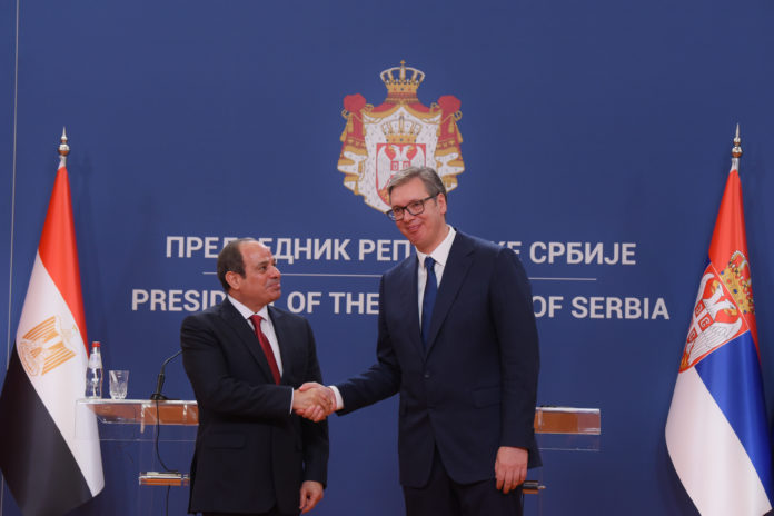 Abdel Fatah el Sisi i Aleksandar Vučić