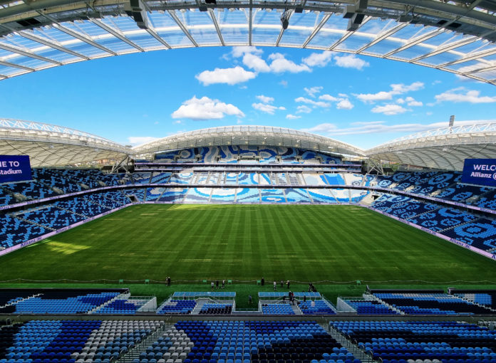 Velelepni Alijanc stadion može da primi 42.500 gledalacaVelelepni Alijanc stadion može da primi 42.500 gledalaca