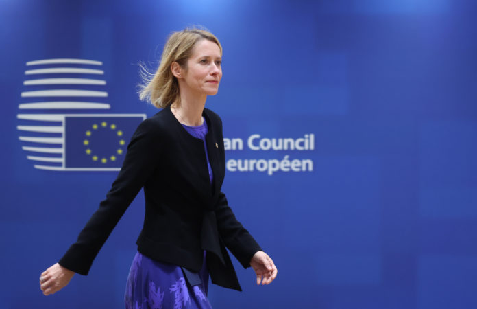 Premijerka Estonije Kaja Kalas