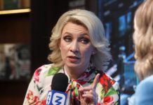 Zaharova: Rusija ne treba da čeka da se Zapad urazumi