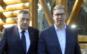 Vučić sa Dodikom o regionalnim pitanjima i saradnji Srbije i Republike Srpske