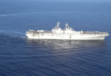 Gađani ratni brodovi