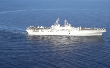 Gađani ratni brodovi