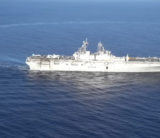 Gađani ratni brodovi