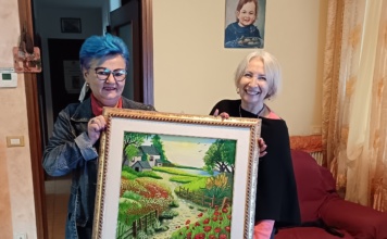 Slikarka iz Italije: Srce “Vesti” još uvek kuca