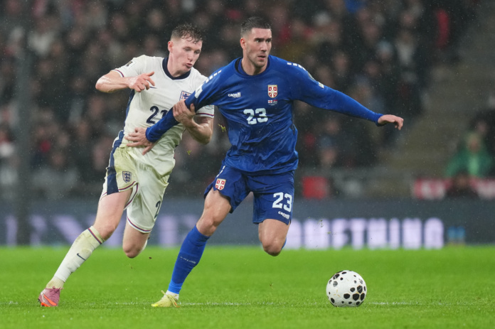 England Serbia WCup Soccer