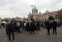 Beograd: Miran dan posle burne noći