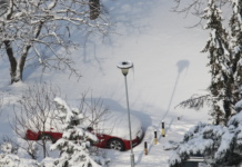 Sneg pravi velike probleme