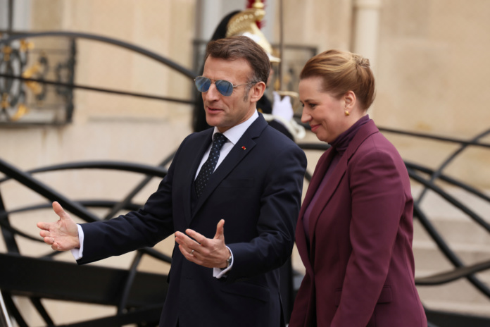 Emanuel Makron i Mete Frederiksen