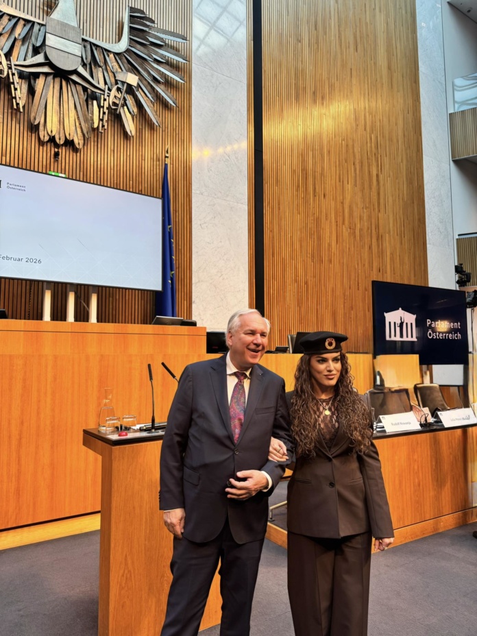 Simboli OVK u austrijskom parlamentu