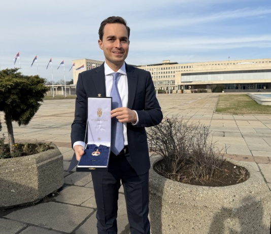 Srpski orden za Maksimilijana Krausa