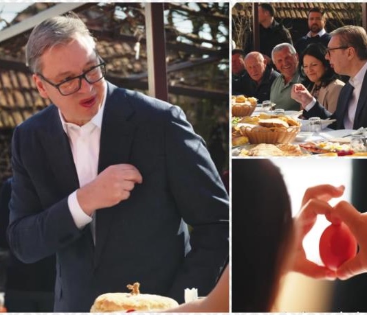 Predsednik Srbije čestitao Vaskrs: Porodični sto je mesto gde se okupljaju generacije